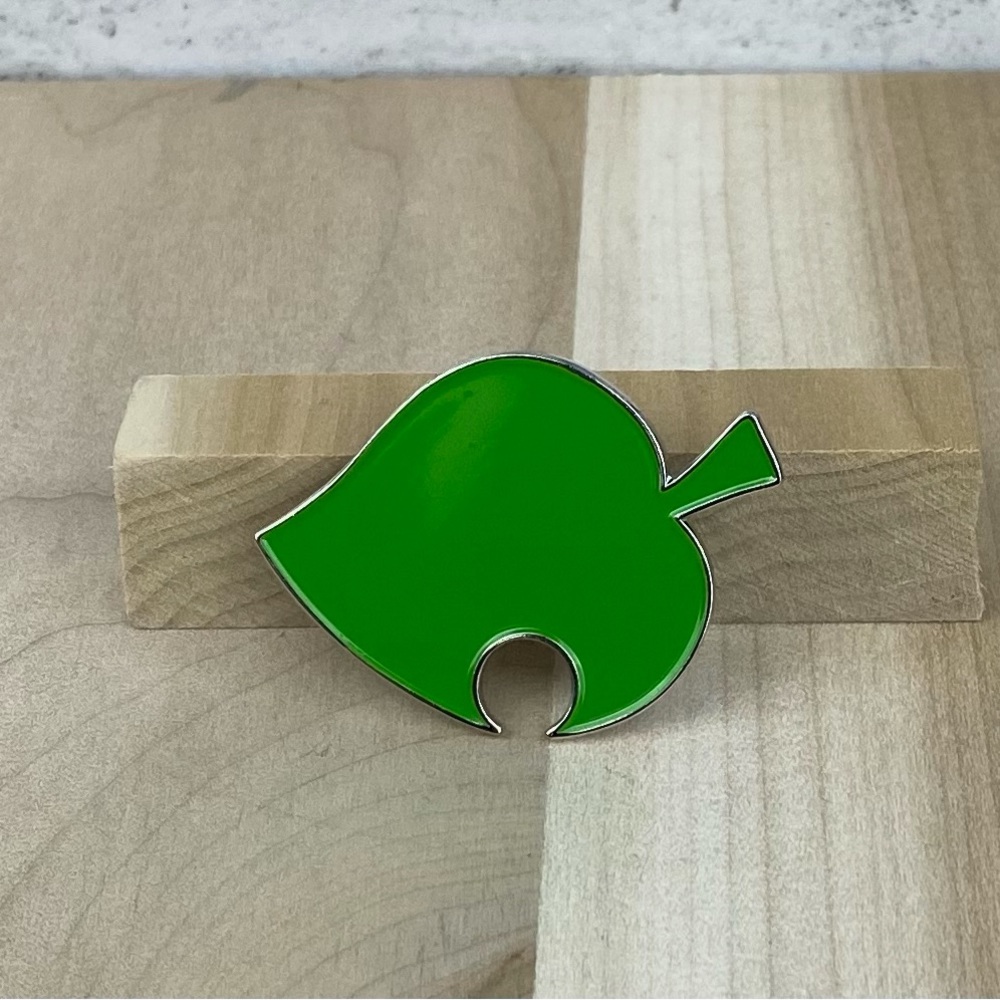 Nook Leaf Enamel Pin